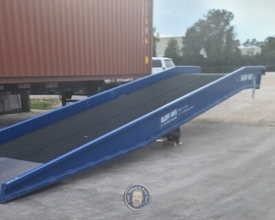 Bluff All Steel Mobile Yard Ramp for Sale in Texas, 20K Capacity, 84