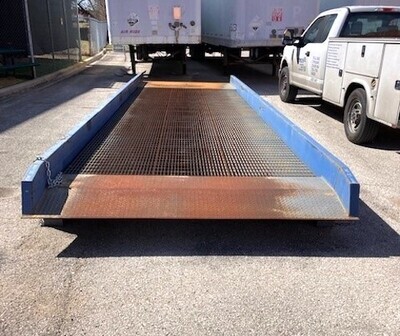 Bluff All Steel Stationary Dock Ramp in Texas, 20K Capacity, 96 Bluff All Steel Stationary Dock Ramp in Texas, 20K Capacity, 96