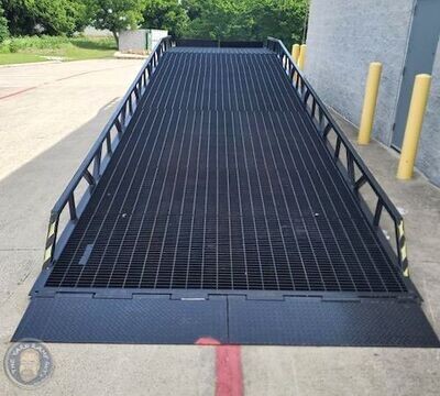 All Steel Mobile Dock Ramp in Texas, 20K Capacity, 100