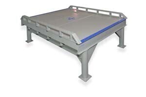 Bluff Steel Platform with Fixed Legs, 20K-lb Capacity, 8 ft Wide, 12 ft Long