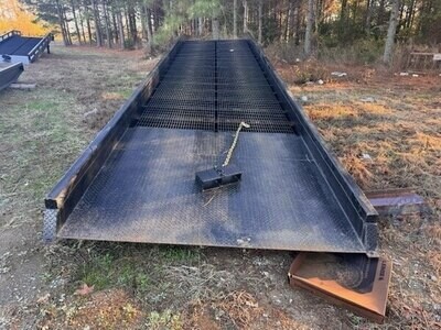 Mid-State Steel Mobile Dock Ramp for Sale in Virginia, 20K Capacity, 84