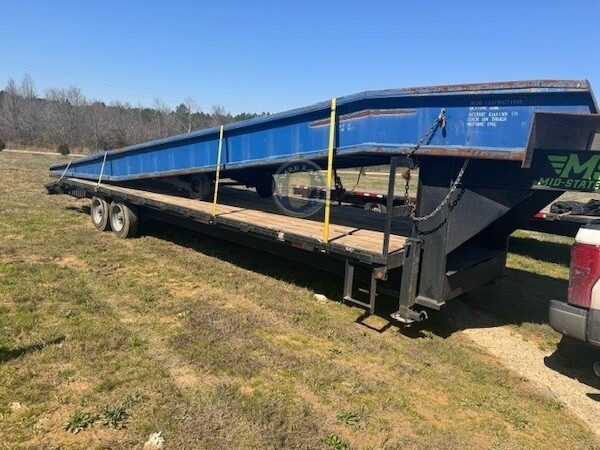 Bluff All Steel Mobile Yard Ramp in North Carolina, 20K Capacity, 84" Width, 36' Length