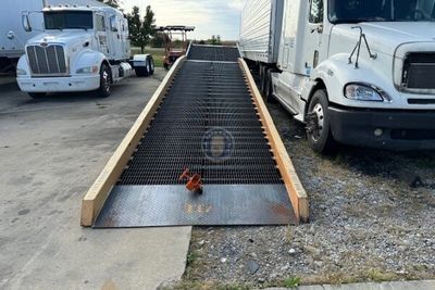 Used Steel Yard Ramp for Sale in Illinois, 20K Capacity, 86" Width, 36' Length