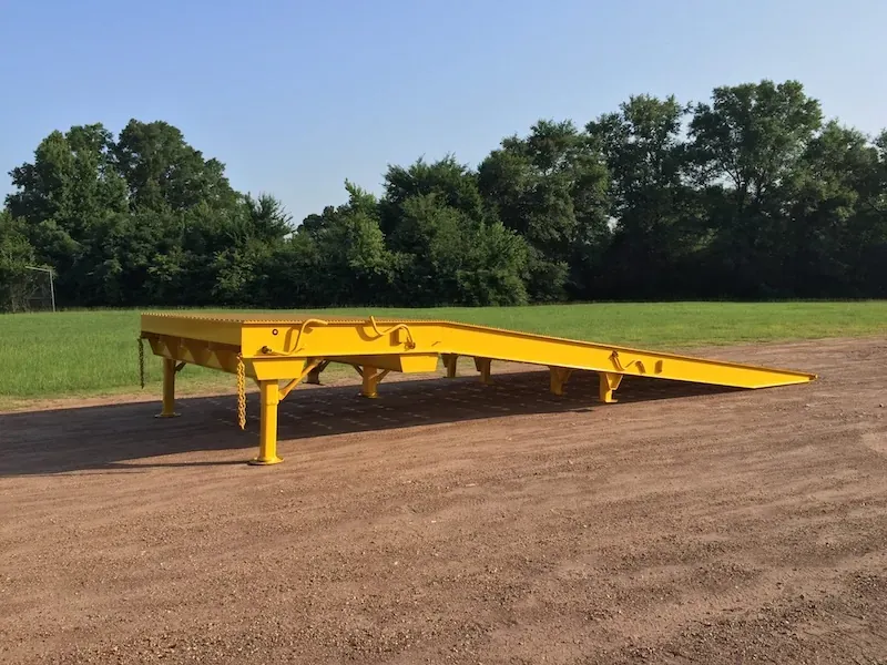 Ledwell 50K-lb Capacity Steel Ramp, 144 inches Wide, 25 feet Long