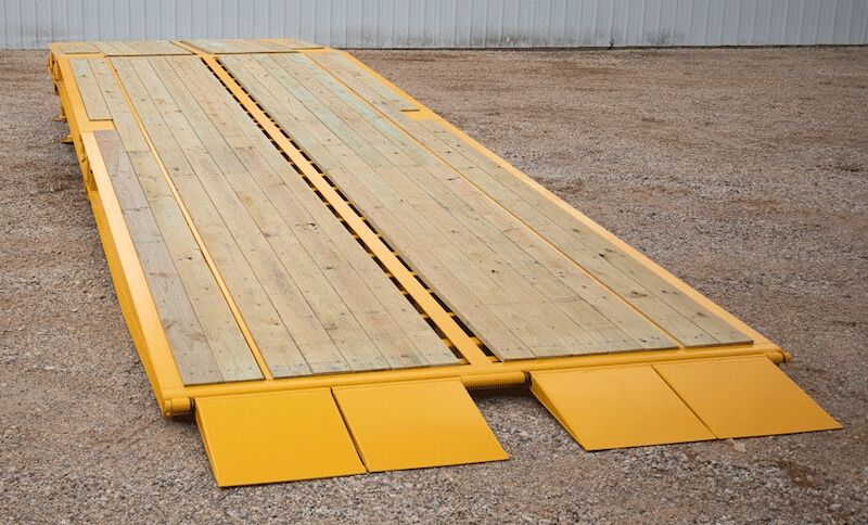 Ledwell 50K-lb Capacity Industrial Ramp, 144 inches wide, 25 feet long