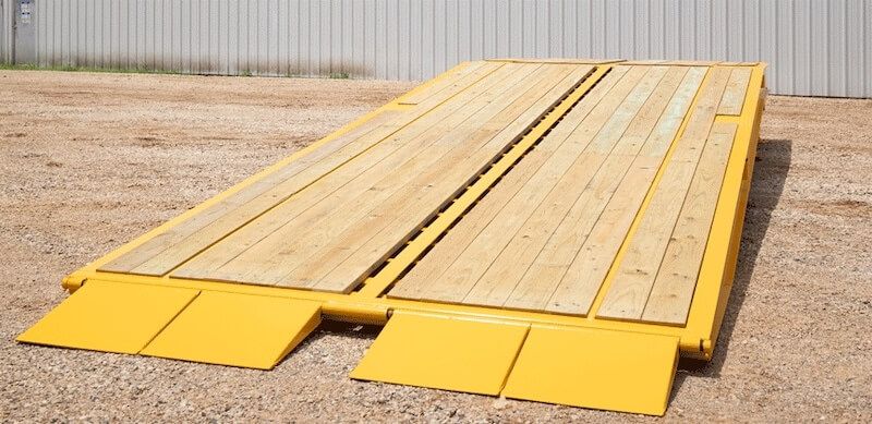 Ledwell 50K-lb Capacity Industrial Ramp, 120 inches Wide, 25 feet Long