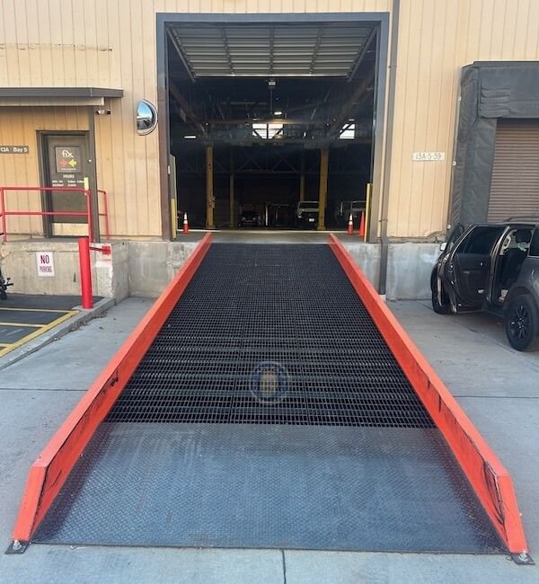 QMH Stationary Steel Dock Ramp for Sale in Utah, 20K Capacity, 102" Width, 30' Length