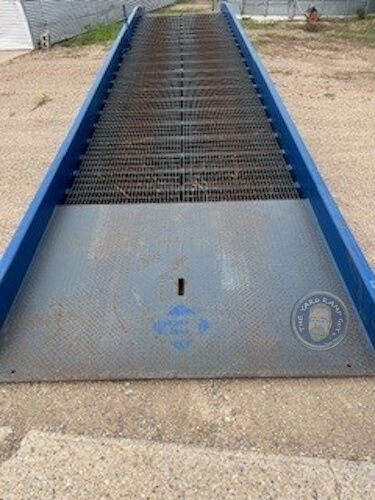 Bluff Mobile Steel Dock Ramp in Minnesota, 20K Capacity, 84" Width, 36' Length