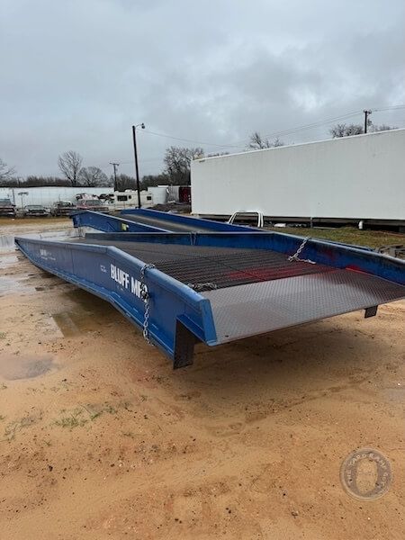Bluff All Steel Mobile Yard Ramp for Sale in Texas, 20K Capacity, 84" Width, 36' Length