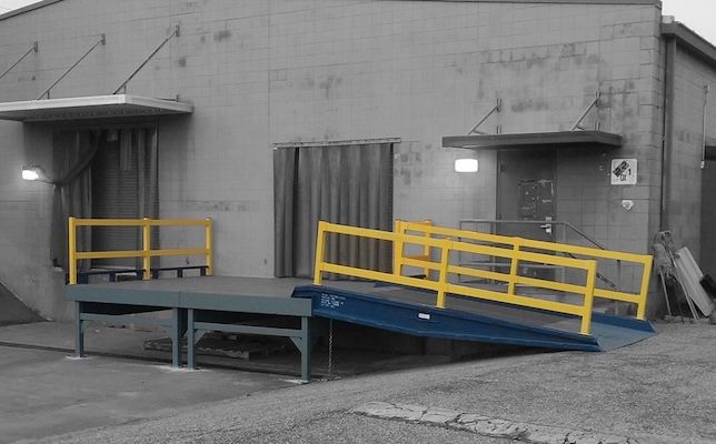 Bluff Mini Ramp, 16,000-lb Capacity, 96" Wide, 15 ft Long
