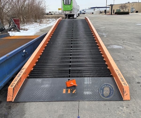 Mobile Forklift Ramp in Minnesota, 20K Capacity, 86" Width, 36' Length