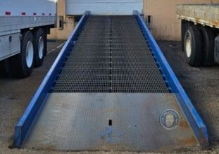 Bluff Steel Used Mobile Yard Ramp in Pennsylvania, 20K-lb Cap, 84" W, 36' L