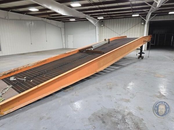 Mobile Steel Forklift Ramp in Illinois, 20K Capacity, 86" Width, 36' Length