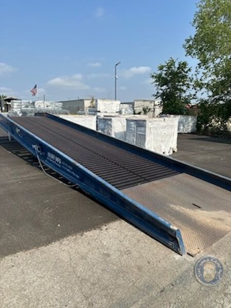 Bluff All Steel Mobile Yard Ramp for Sale in Texas, 20K Capacity, 84" Width, 36' Length
