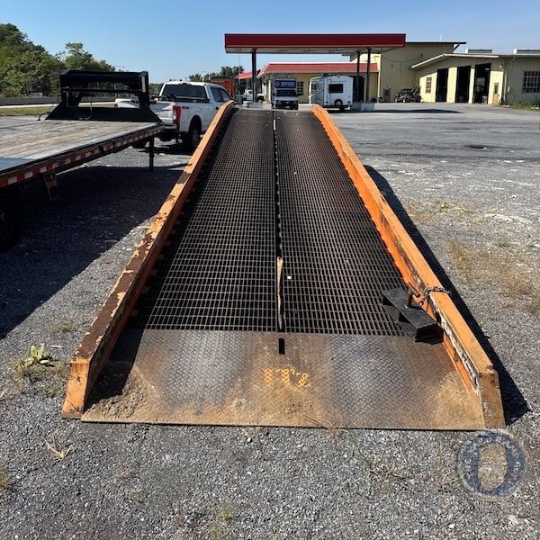 Mobile Steel Forklift Ramp in Virginia, 20K Capacity, 86" Width, 36' Length