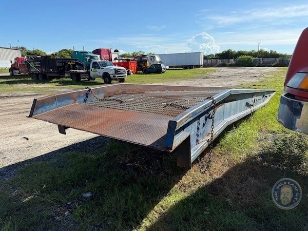 Bluff All Steel Mobile Yard Ramp in Florida, 20K Capacity, 84" Width, 36' Length