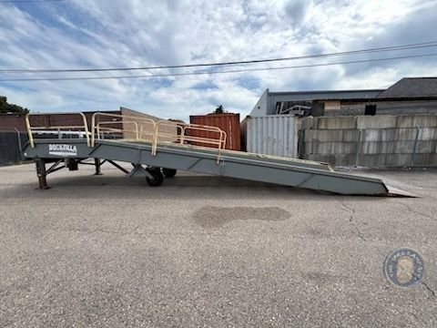 Portable Steel Yard Ramp | 102-in W, 30K-lb Cap