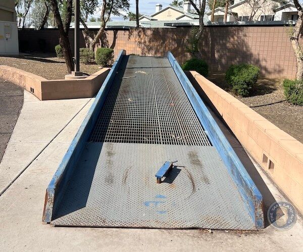 Bluff Used Portable Dock Ramp | 70-in W, 16K-lb Cap