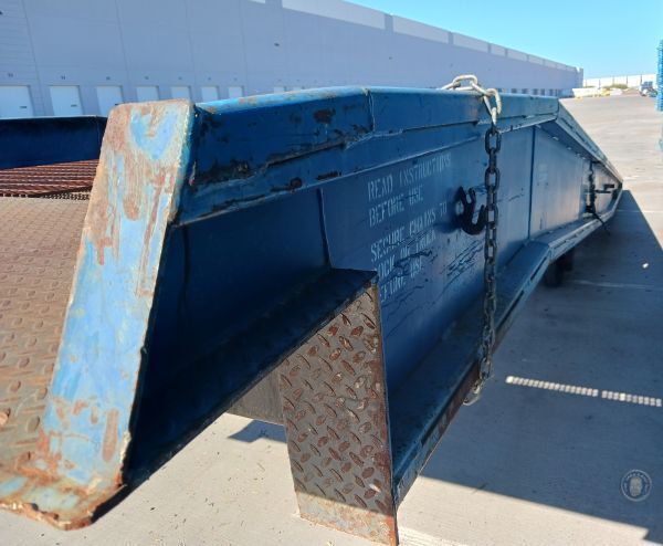 Bluff Steel Portable Yard Ramp in California 20K-lb Capacity