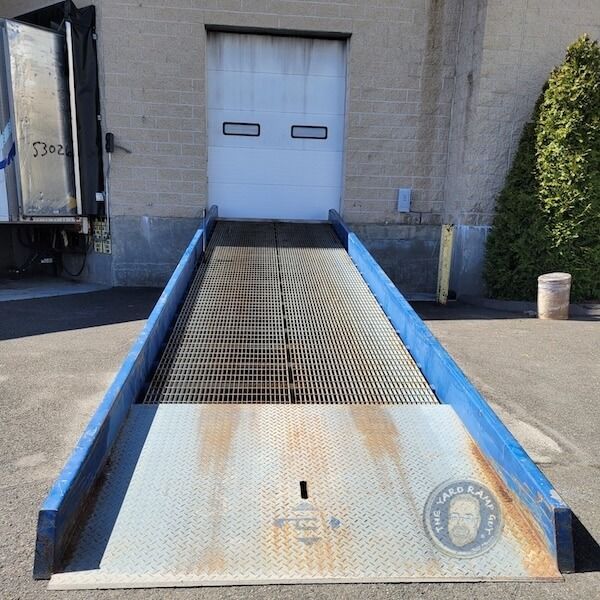Bluff Used Mobile Dock Ramp in Pennsylvania, 25K Capacity, 84 Bluff Used Mobile Dock Ramp in Pennsylvania, 25K Capacity, 84" Width, 30' Length