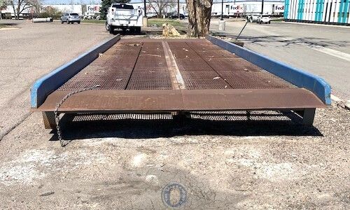 Bluff Stationary Steel Dock Ramp for Sale in Colorado, 50K Capacity, 142 <h3>Full Deck, Top Down</h3>