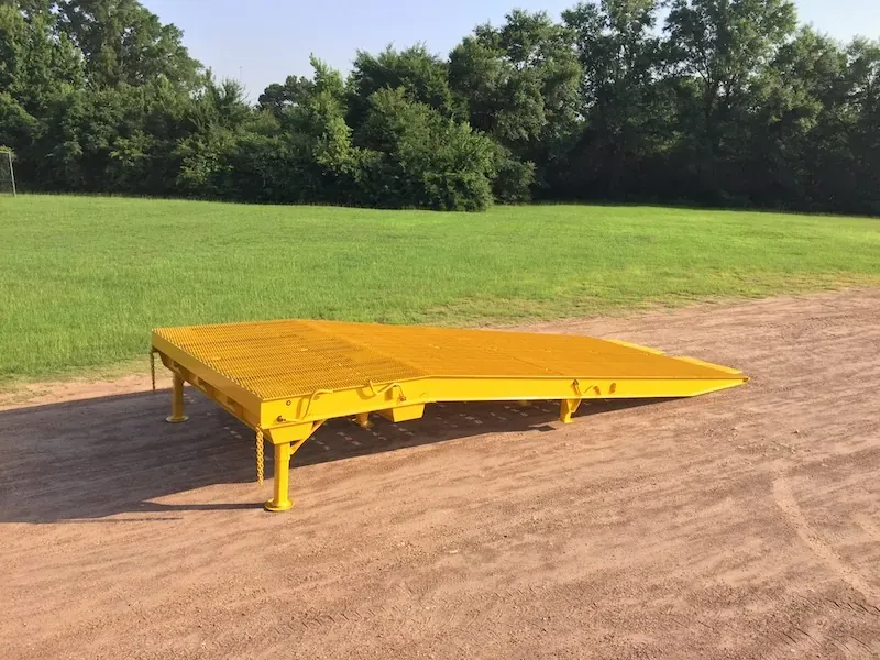 Ledwell 100K-lb Capacity Industrial Steel Ramp, 144 inches Wide, 30 feet Long Ledwell 100K-lb Capacity Industrial Steel Ramp, 144 inches Wide, 30 feet Long