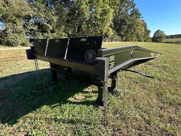 Mid-State Mobile All-Purpose Yard Ramp, Hand-Crank, 30K Capacity, 108" Wide, 36' Long