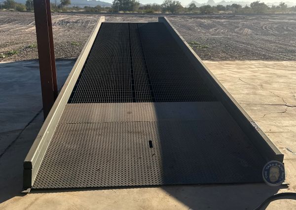 Mid-State Portable Steel Yard Ramp 36' Long in Arizona
