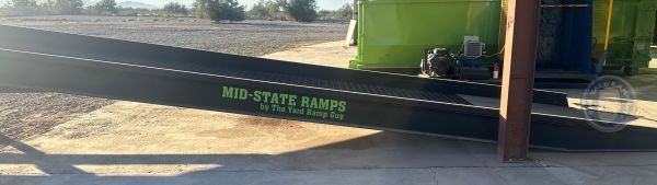 Mid-State Portable Steel Yard Ramp 36' Long in Arizona