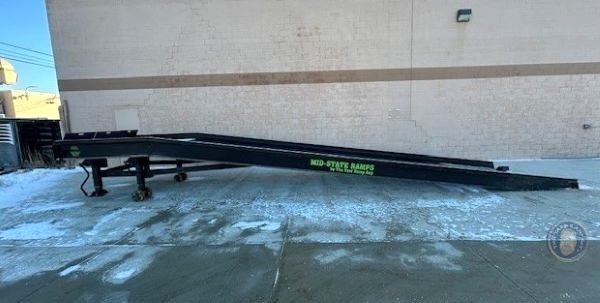 Mid-State Portable Steel Yard Ramp 36' Long in Michigan