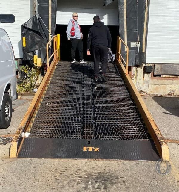 Portable Steel Dock Ramp 30ft Long in Massachusetts
