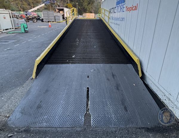 Portable Forklift Ramp 38' Long in California