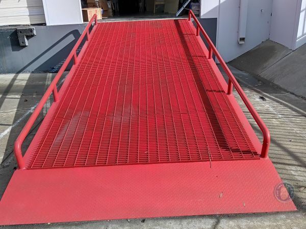 Portable Steel Dock Ramp 20ft Long in California Portable Steel Dock Ramp 20ft Long in California
