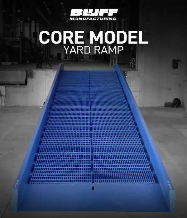 Bluff CORE Model Stationary Dock Ramp Bluff CORE Model Stationary Dock Ramp