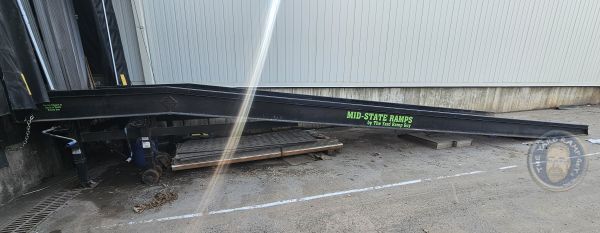 Mid-State Portable Forklift Ramp 36ft Long in New Jersey