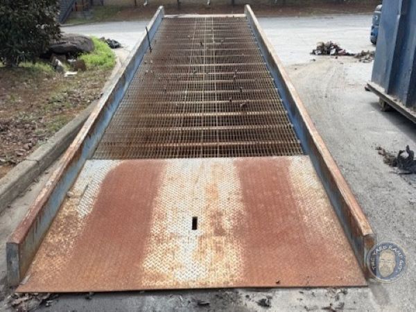 Bluff Portable Steel Dock Ramp in Georgia - 30 ft Long