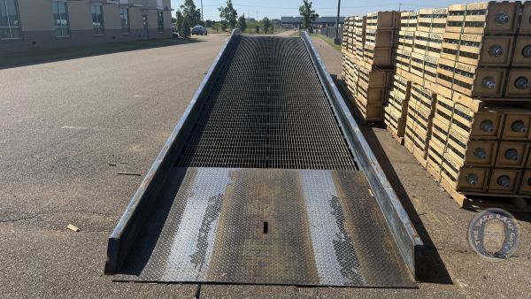 Bluff Portable Steel Yard Ramp 36' Long in Arkansas