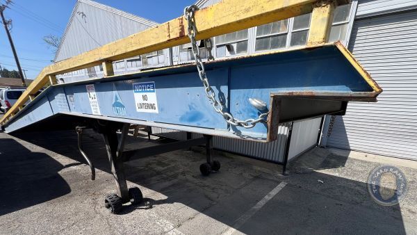 Portable Steel Yard Ramp 40-feet Long in California