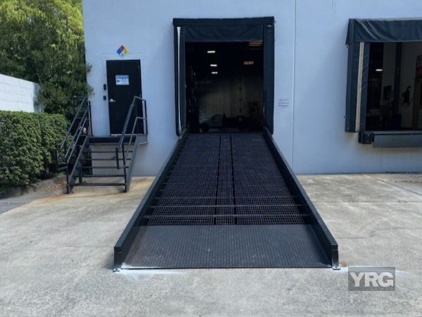 Stationary Steel 20K Capacity Dock Ramp for Sale in North Carolina Stationary Steel 20K Capacity Dock Ramp for Sale in North Carolina