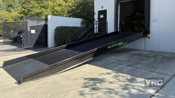 Stationary Steel 20K Capacity Dock Ramp for Sale in North Carolina