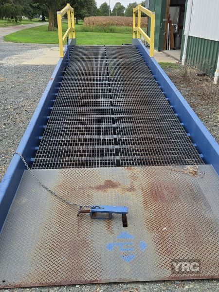 Bluff All Steel Portable Yard Ramp with Handrails in Pennsylvania, 20K lb Cap