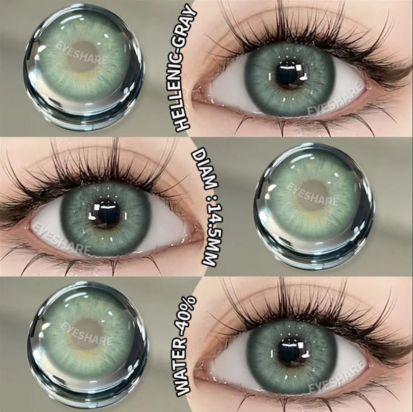 Hellenic Green Colored Contacts