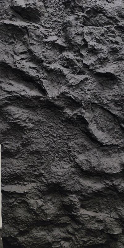 PU Stone - Wand Paneel - schwarz - 60cm*120cm*6cm