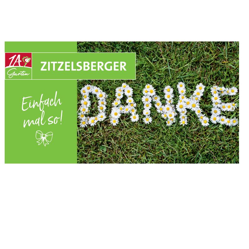 Gutschein – Motiv DANKE - "Einfach mal so"
