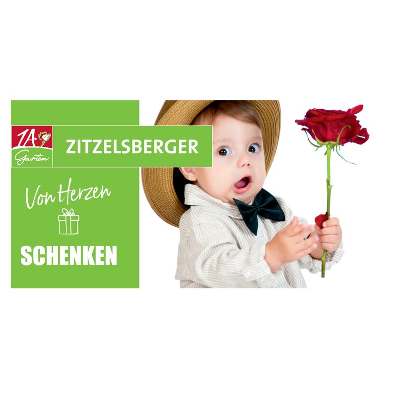Gutschein – Motiv Rosenkavalier - "Von Herzen schenken"