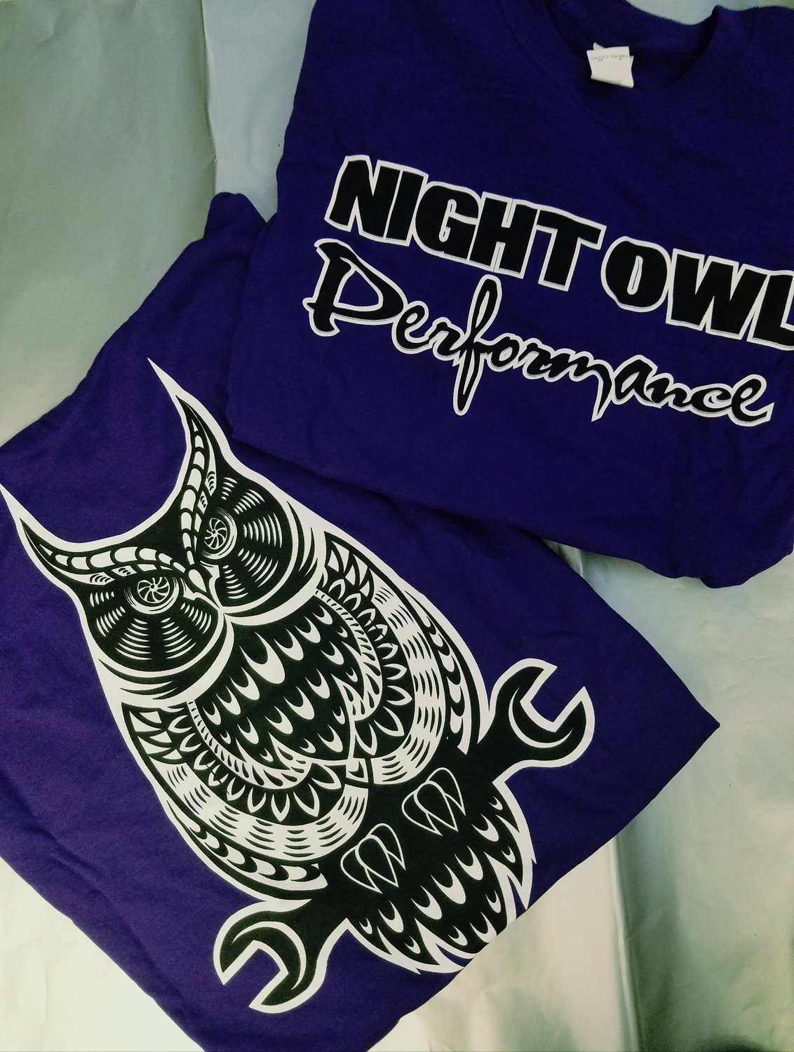 Purple Night Owl Shirt