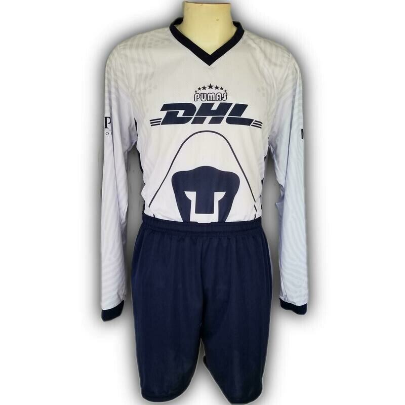 UNIFORME PUMAS LOCAL 2021 MANGA LARGA DRI-FIT