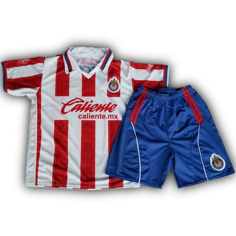 UNIFORME INFANTIL CHIVAS LOCAL 2021 UNIFORME INFANTIL CHIVAS LOCAL 2021