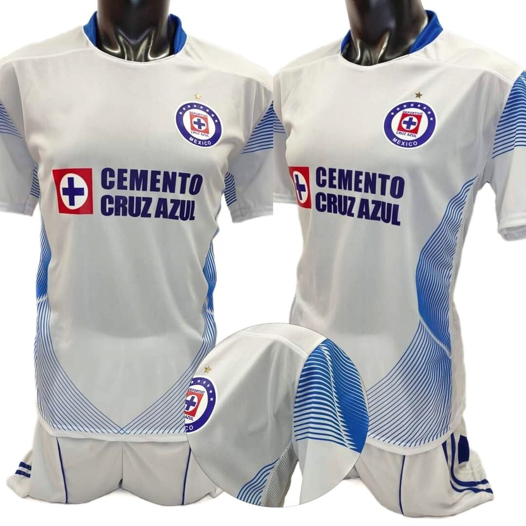 UNIFORME DE FUTBOL CRUZ AZUL VISITA 2022 EXCELFIT UNIFORME DE FUTBOL CRUZ AZUL VISITA 2022 EXCELFIT