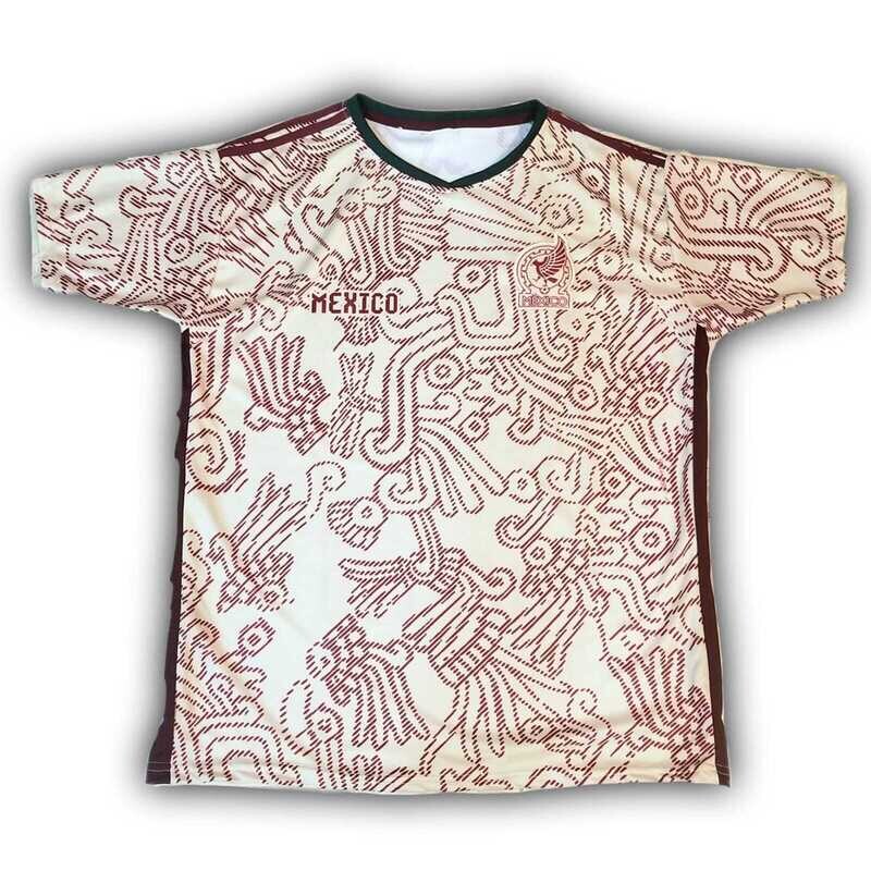 PLAYERA SELECCIÓN MEXICANA VISITA 2022 DRI-FIT PLAYERA SELECCIÓN MEXICANA VISITA 2022 DRI-FIT